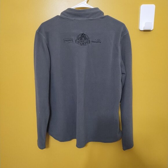 Eddie Bauer "Gorilla Glue" Lightweight Fleece 1/4 Zip Pullover L - Picture 6 of 7